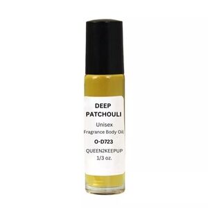 Deep Patchouli Unisex All Natural Body Oil - 1/3 oz Roll-On